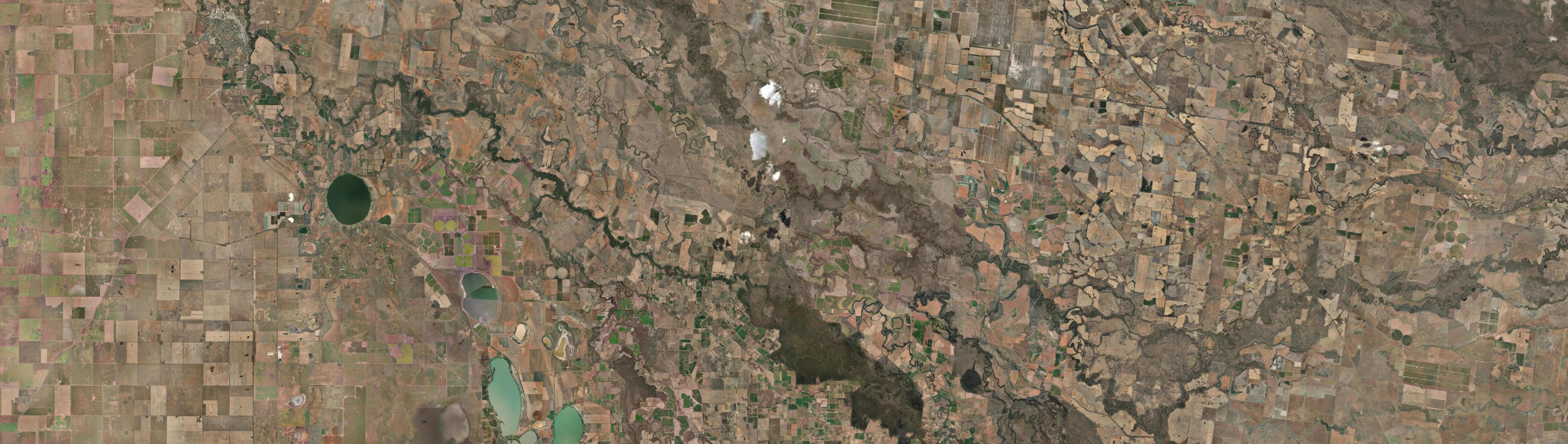 Aerial view of Gonn, NSW