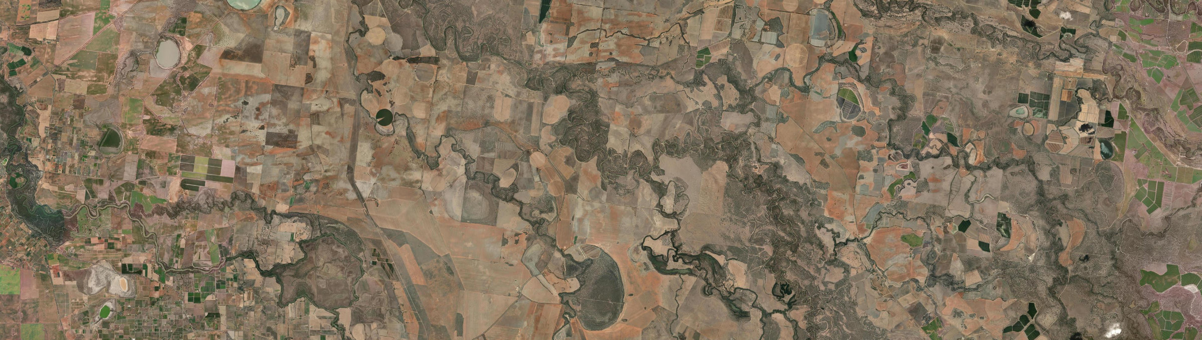 Aerial view of Dilpurra, NSW