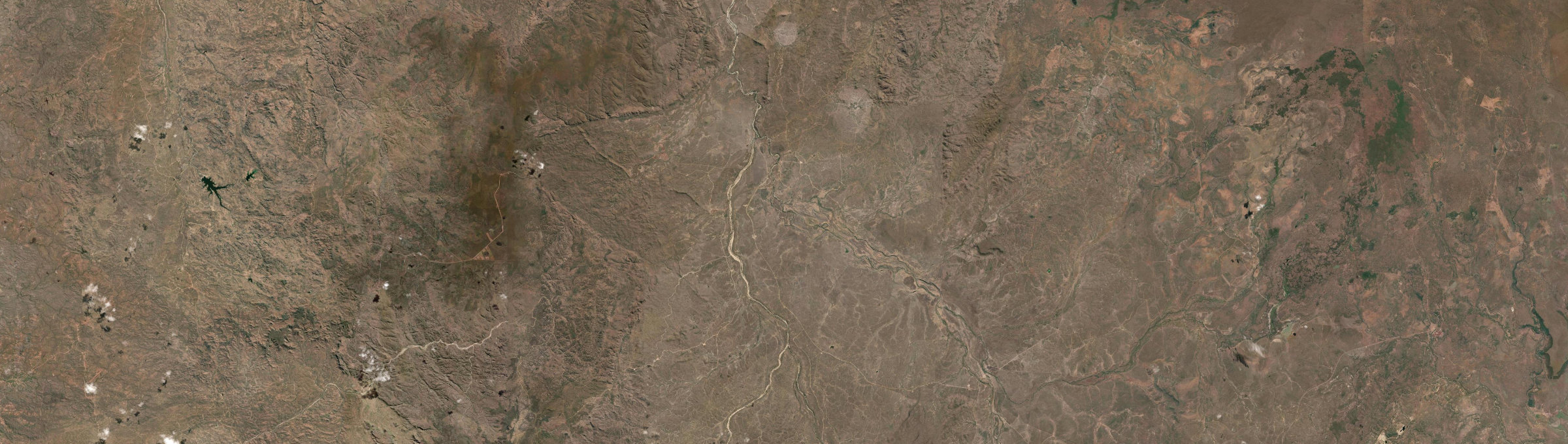 Aerial view of Einasleigh, QLD