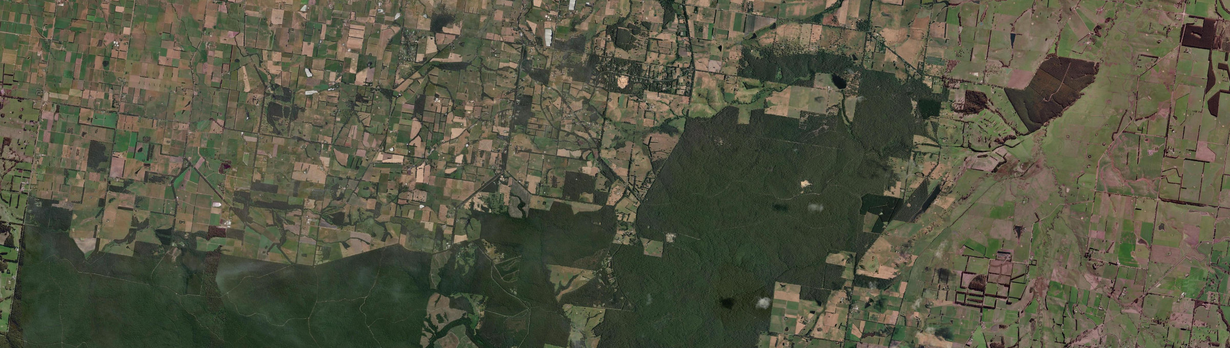 Aerial view of Barongarook, VIC