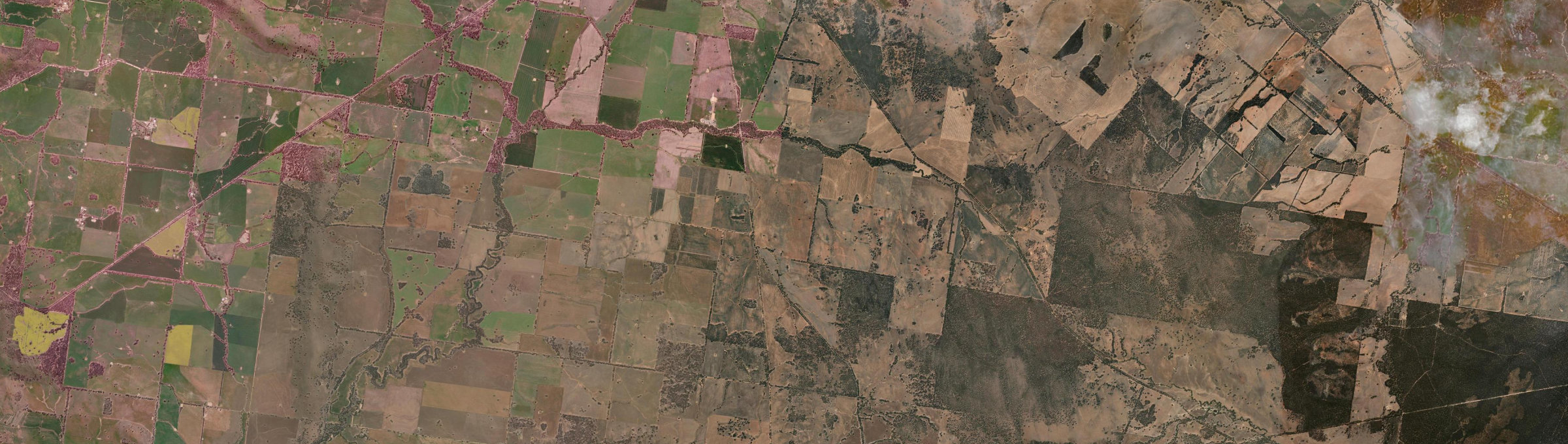 Aerial view of Kurraca, VIC