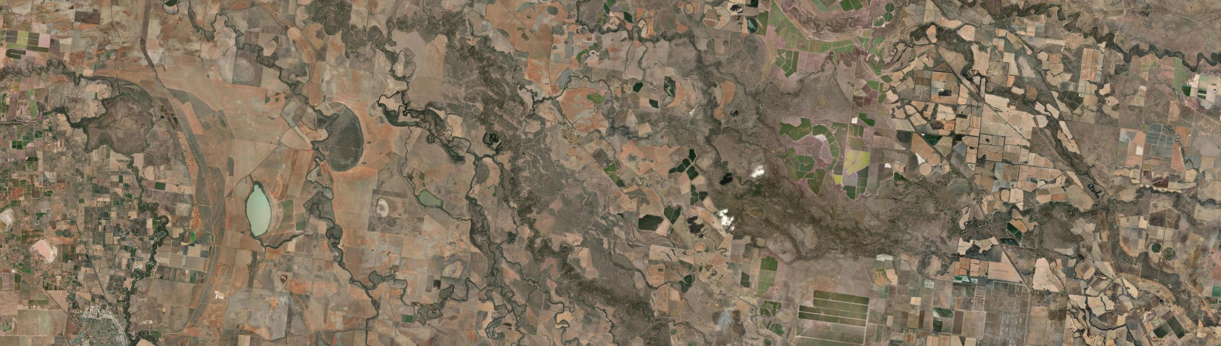 Aerial view of Cunninyeuk, NSW