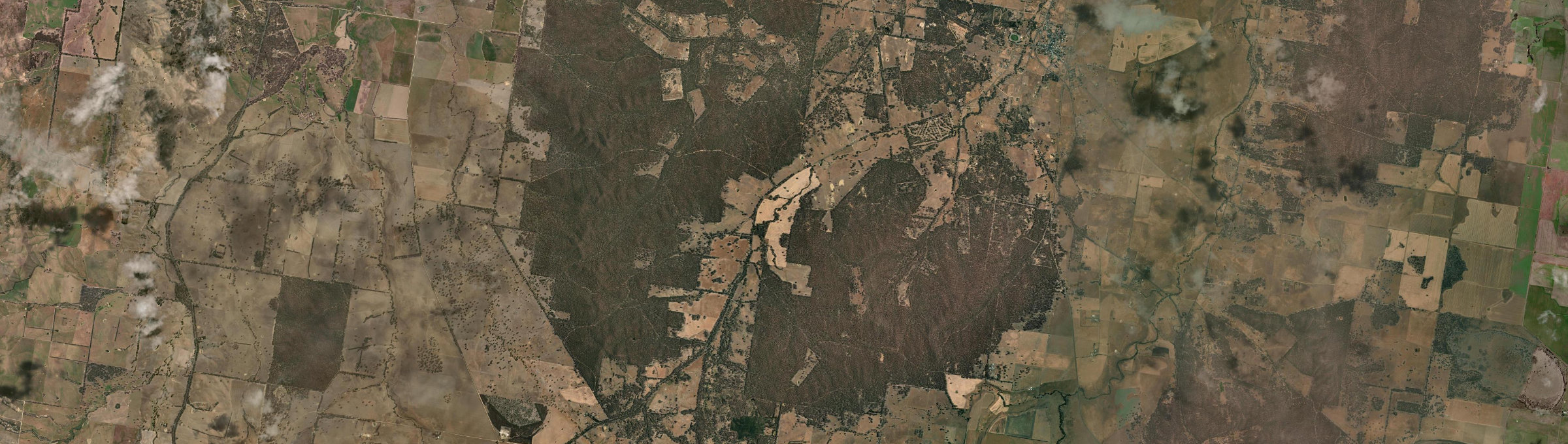 Aerial view of Caralulup, VIC