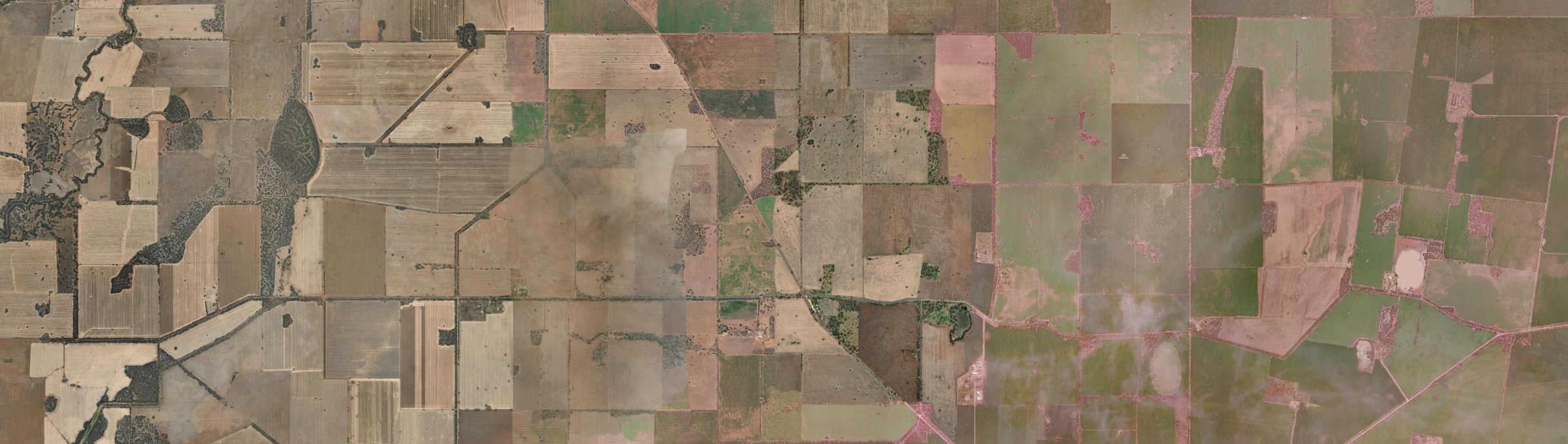 Aerial view of Gredgwin, VIC