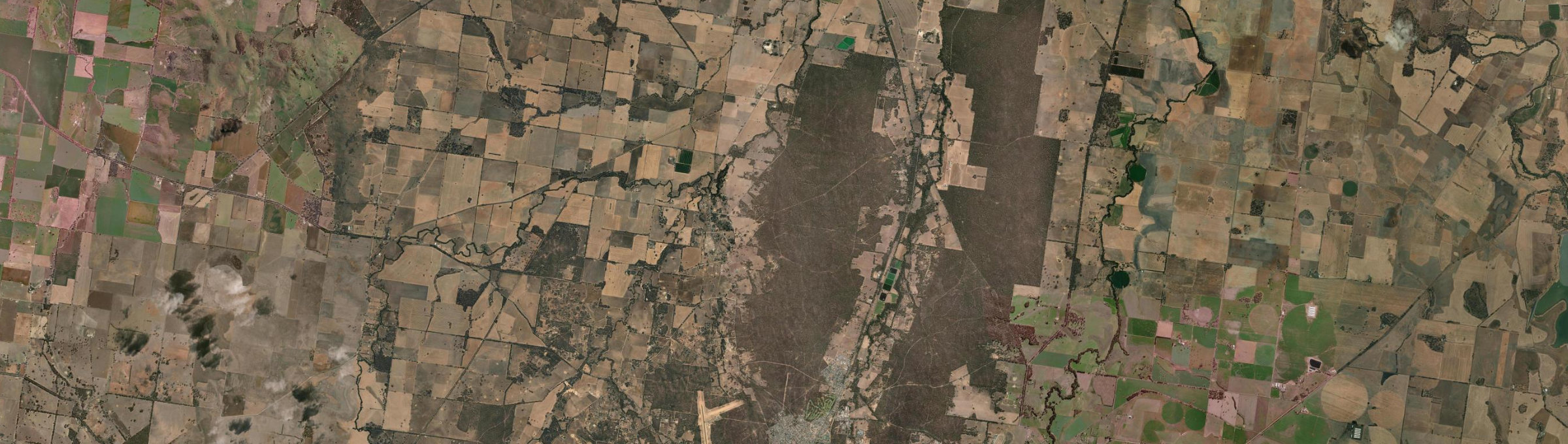 Aerial view of Timor (Vic.), VIC