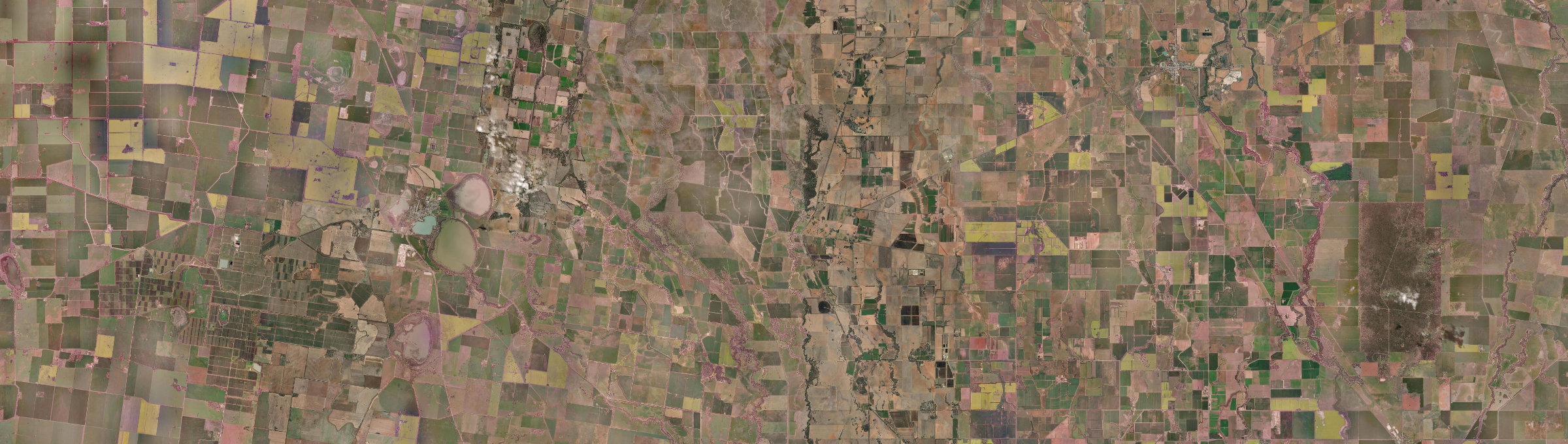 Aerial view of Durham Ox, VIC