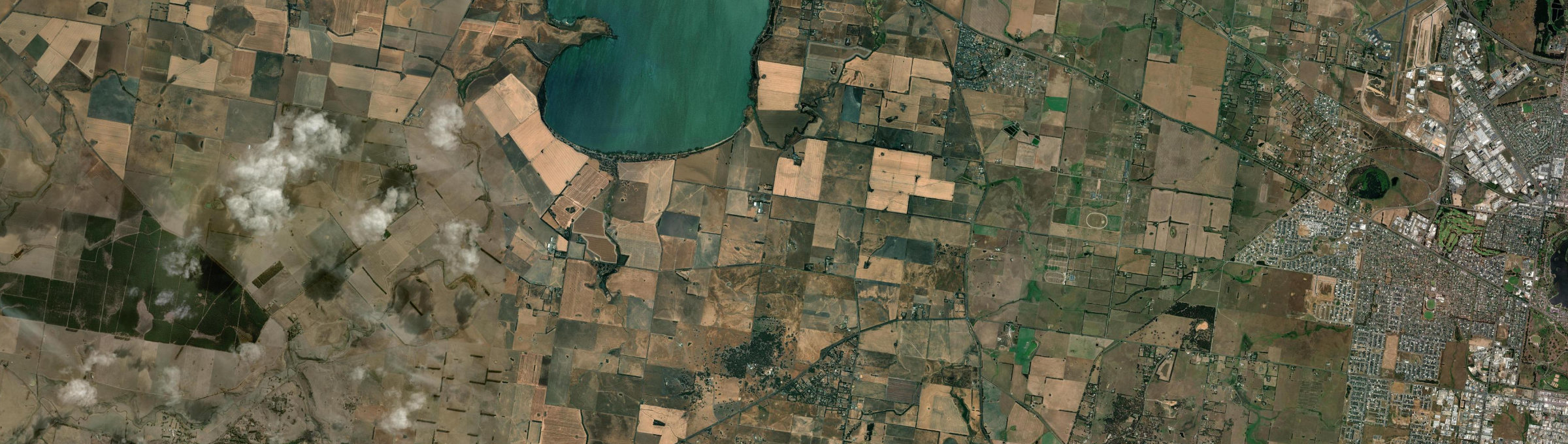 Aerial view of Bo Peep, VIC