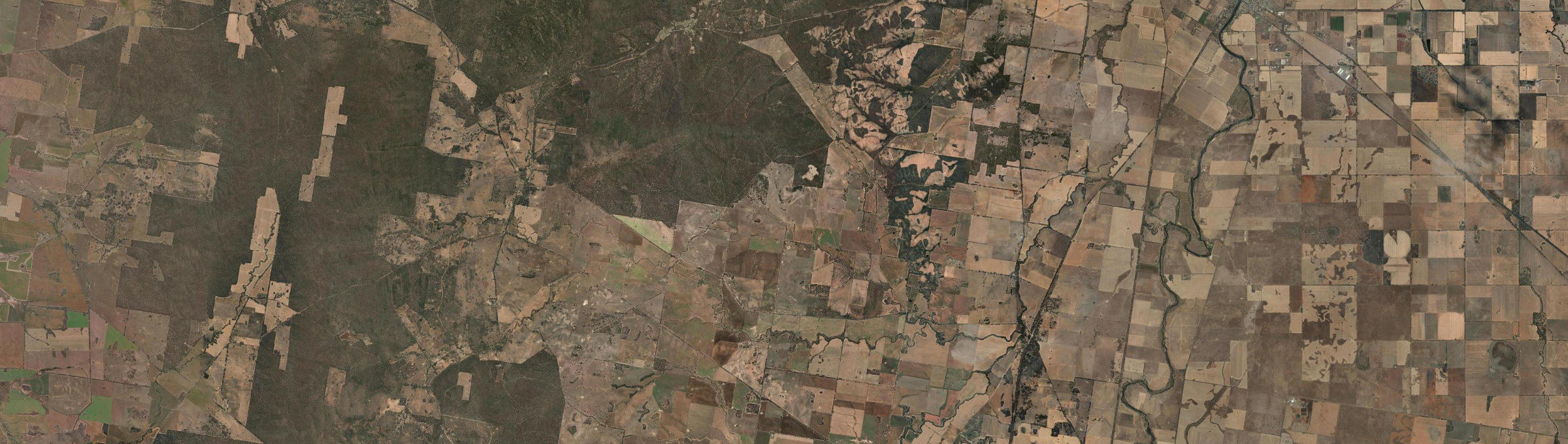 Aerial view of Arnold West, VIC