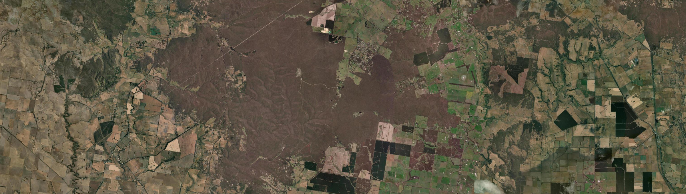 Aerial view of Enfield (Vic.), VIC
