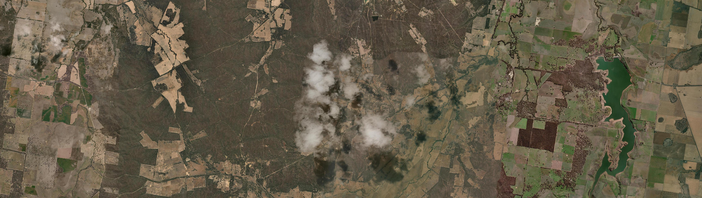 Aerial view of Daisy Hill (Vic.), VIC