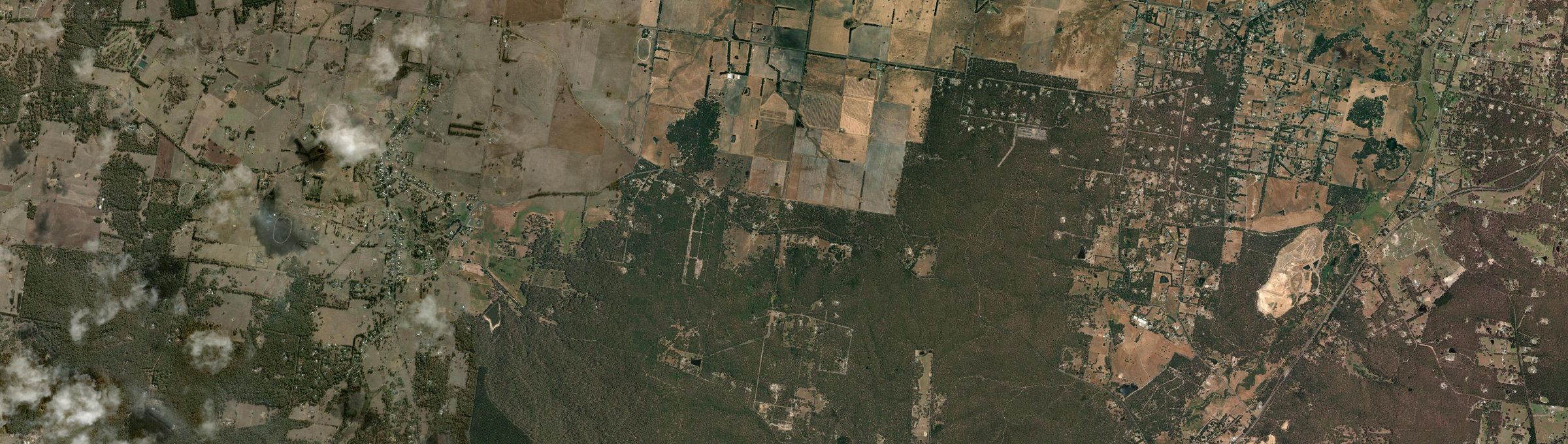 Aerial view of Hillcrest (Vic.), VIC