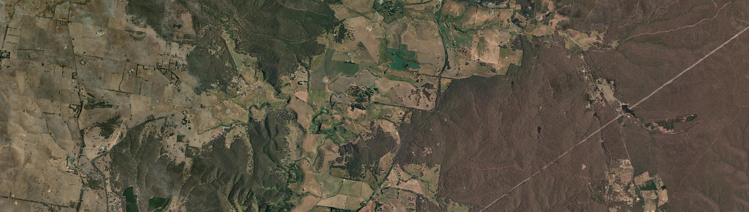 Aerial view of Piggoreet, VIC