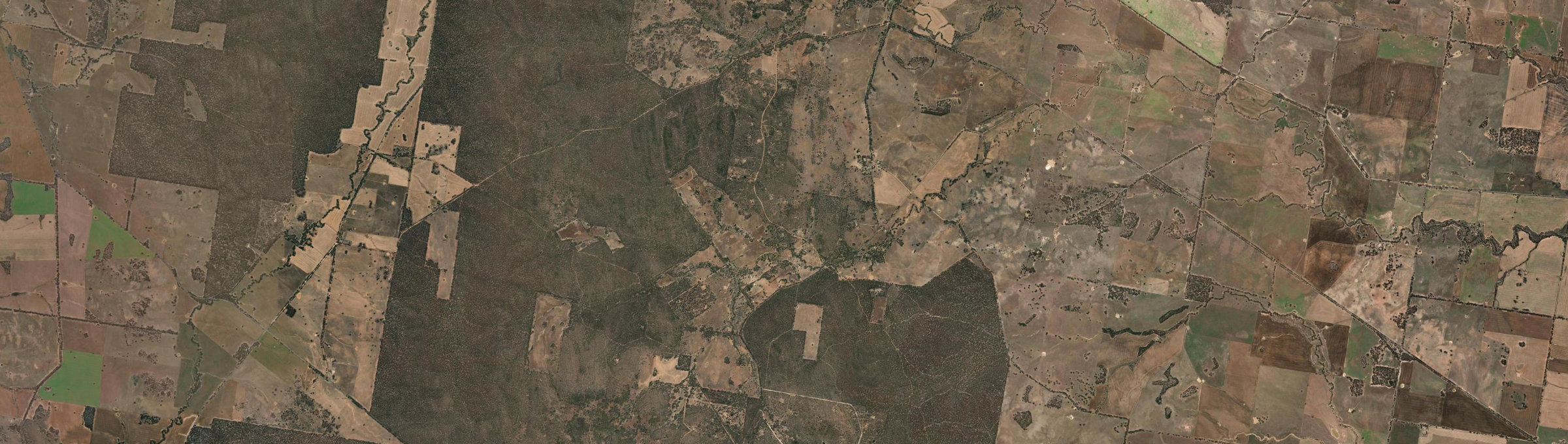 Aerial view of McIntyre, VIC