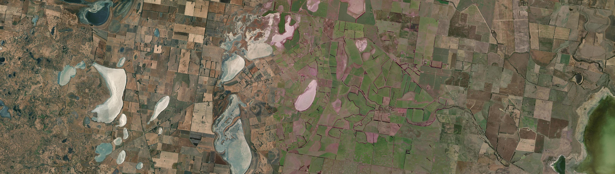 Aerial view of Eurack, VIC