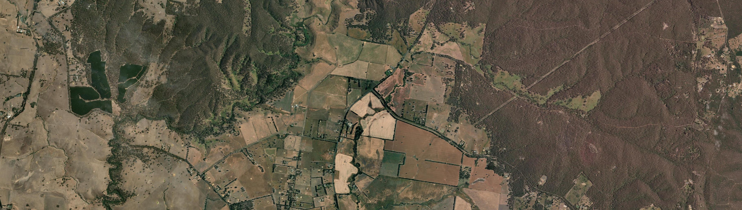 Aerial view of Springdallah, VIC