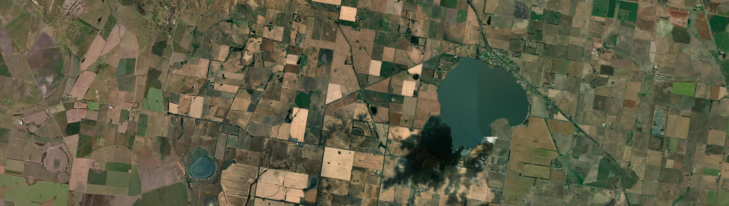 Aerial view of Weatherboard, VIC