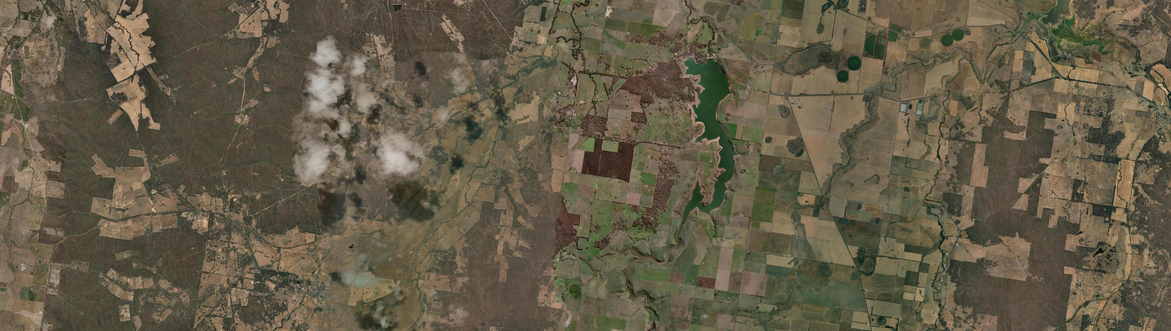 Aerial view of Majorca, VIC