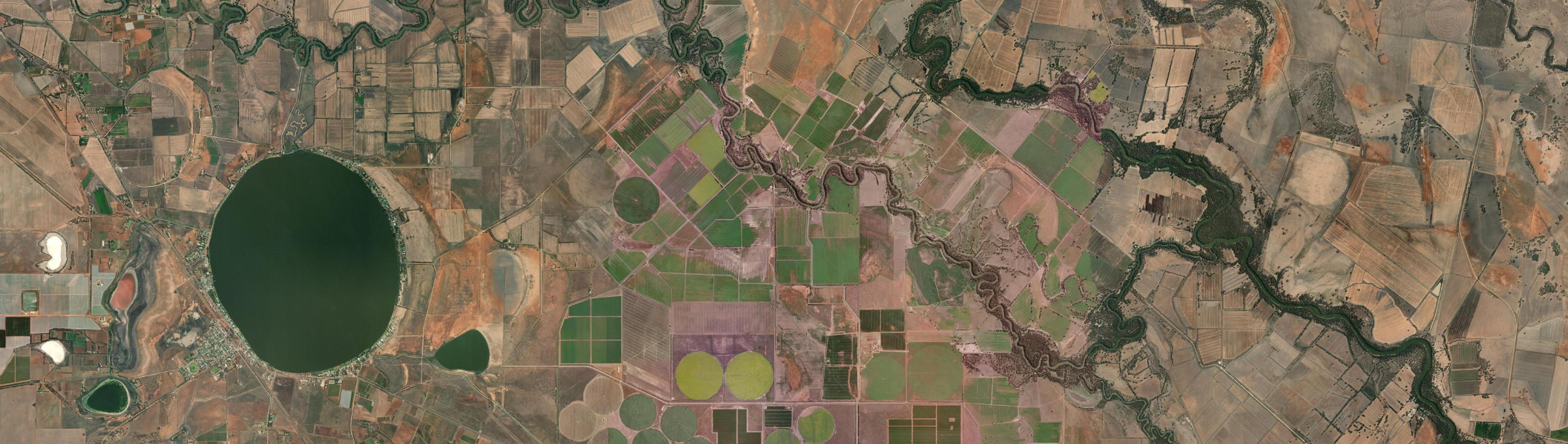 Aerial view of Fish Point, VIC