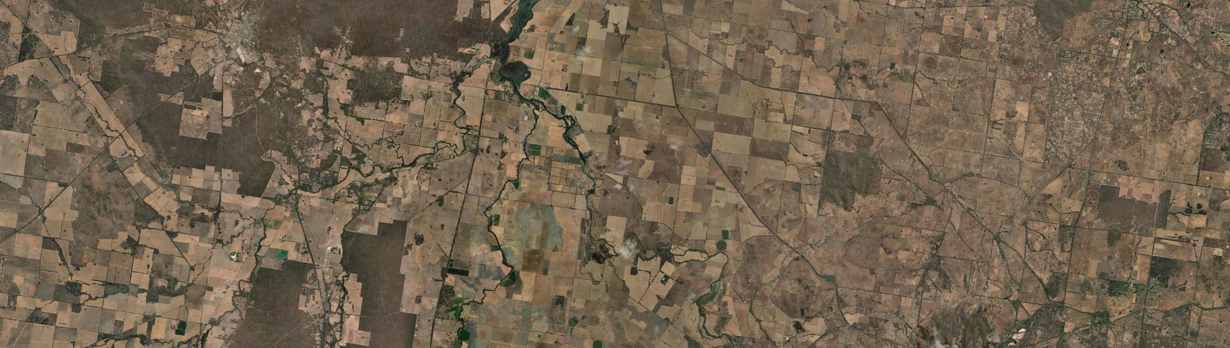 Aerial view of Eddington, VIC