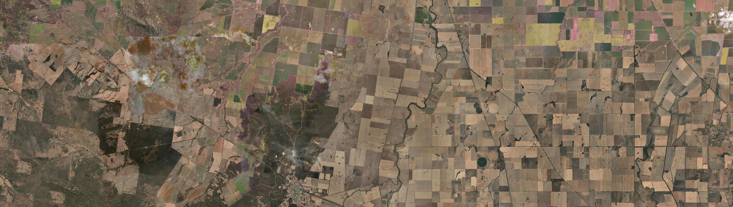 Aerial view of Salisbury West, VIC