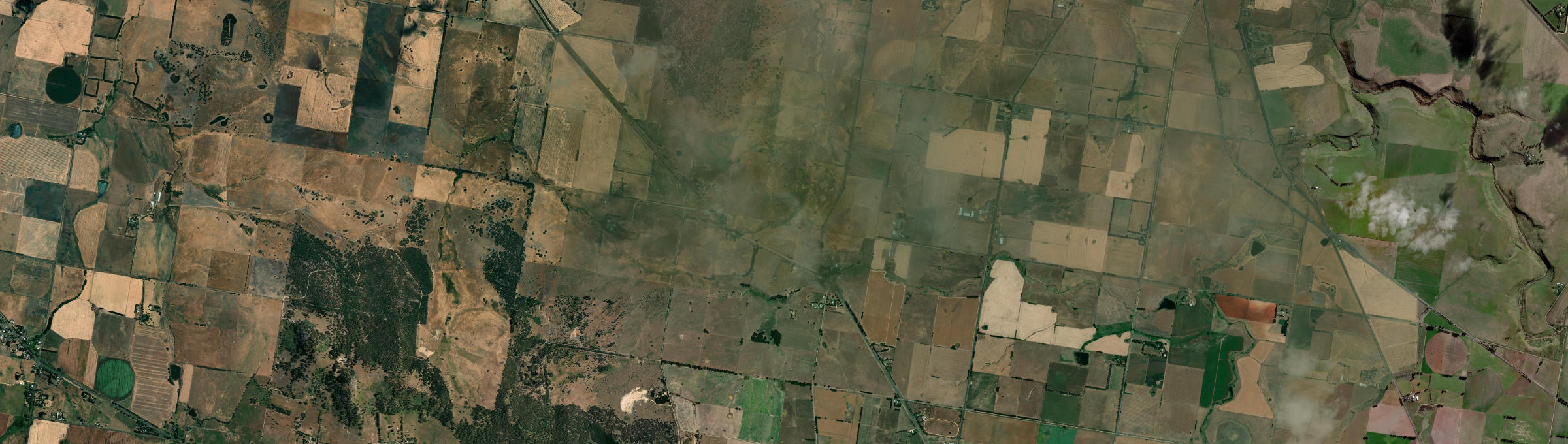 Aerial view of Glendaruel, VIC