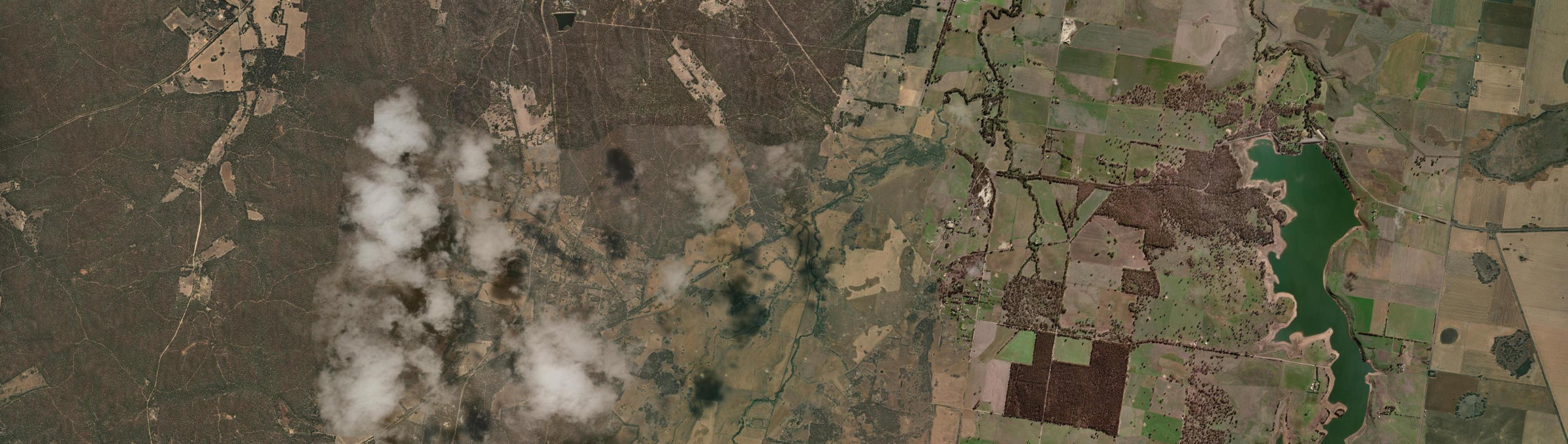 Aerial view of Craigie (Vic.), VIC