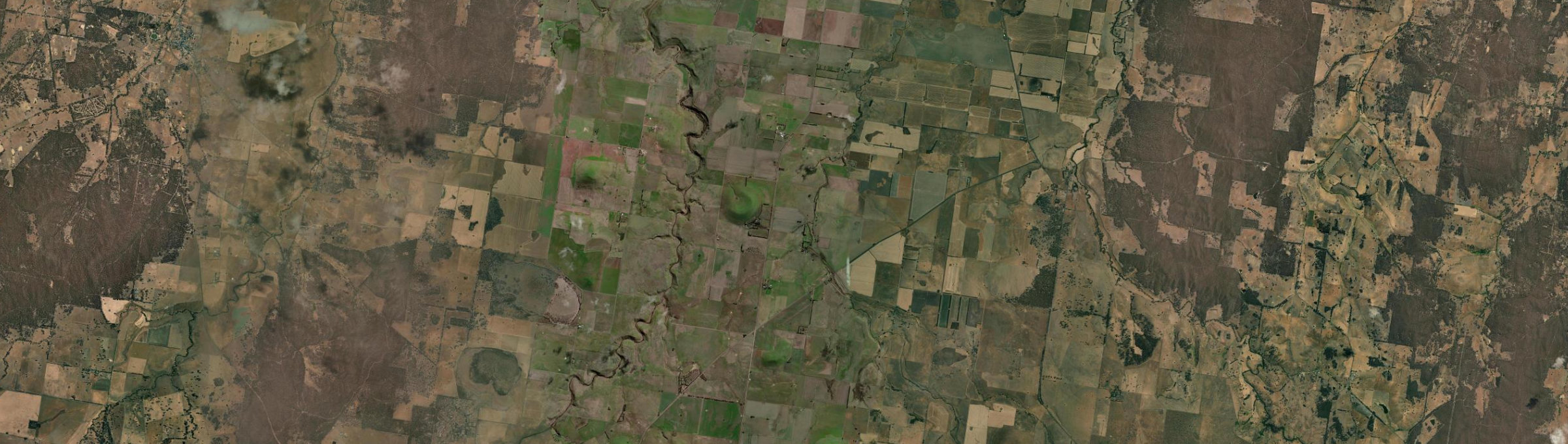 Aerial view of Glengower, VIC