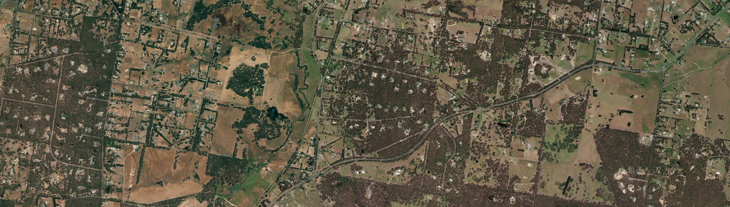 Aerial view of Nintingbool, VIC