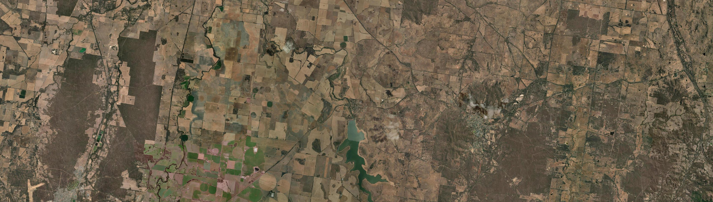 Aerial view of Baringhup, VIC