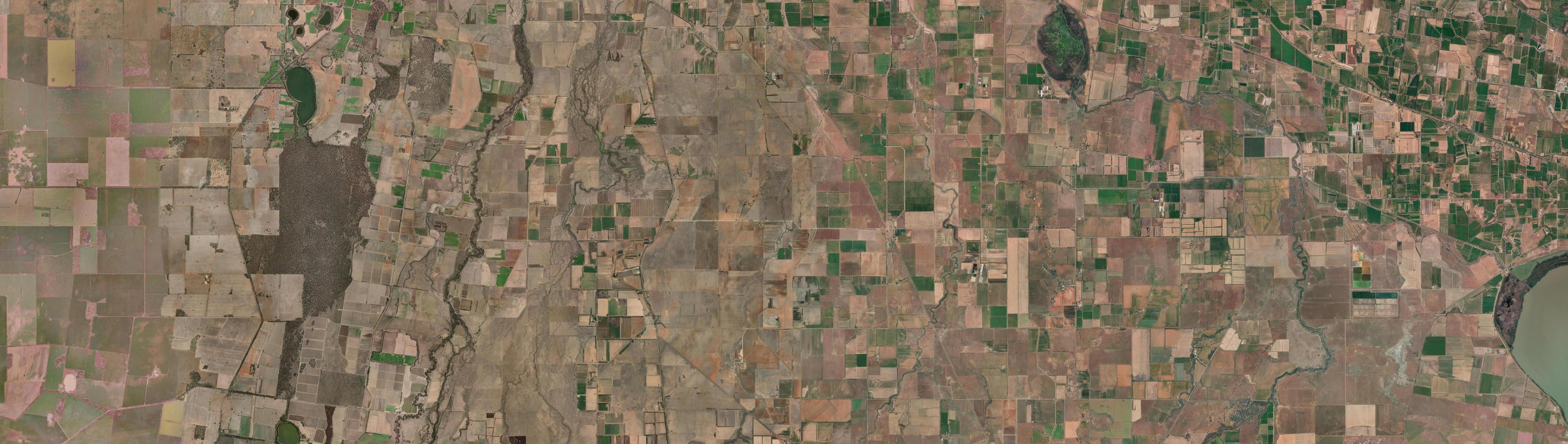 Aerial view of Macorna, VIC