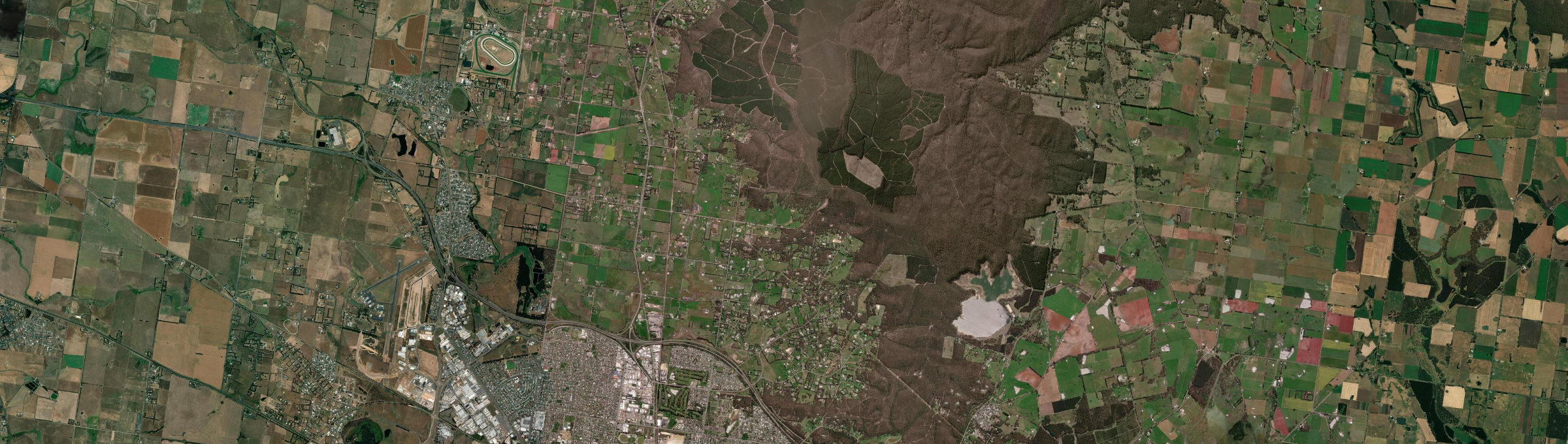 Aerial view of Invermay (Vic.), VIC