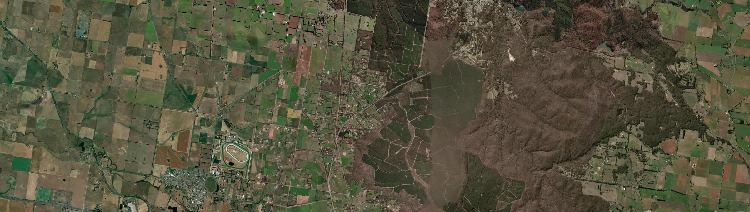 Aerial view of Sulky, VIC