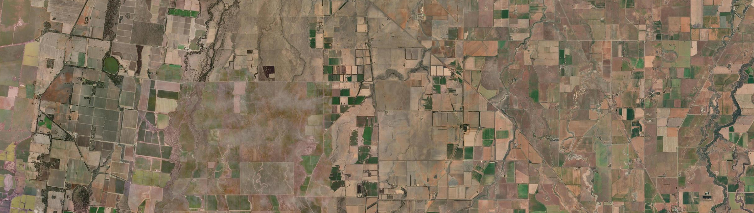 Aerial view of Loddon Vale, VIC