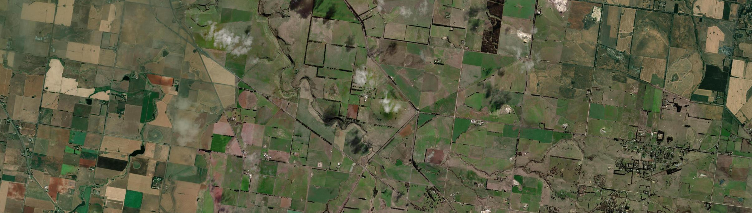 Aerial view of Glendonald, VIC