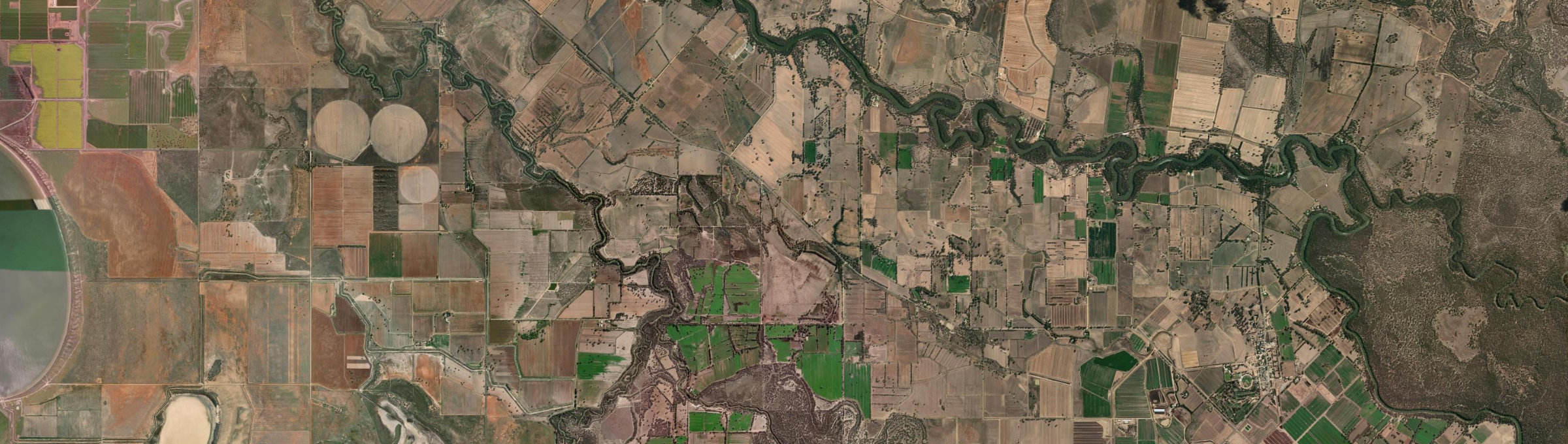 Aerial view of Murrabit West, VIC
