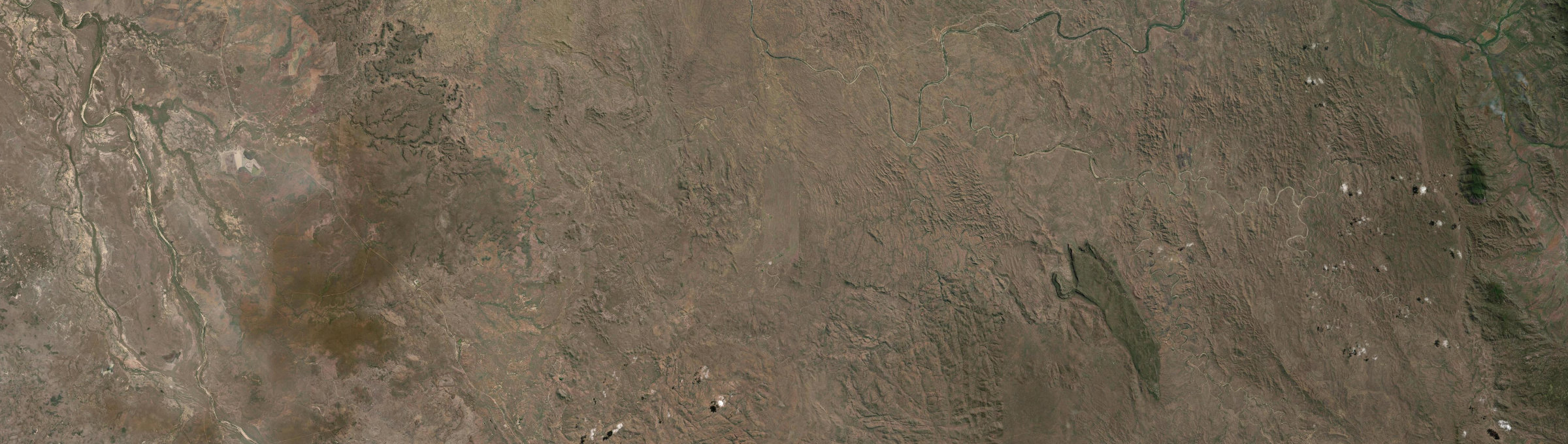 Aerial view of Nychum, QLD