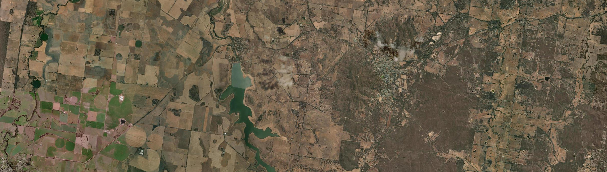 Aerial view of Tarrengower, VIC