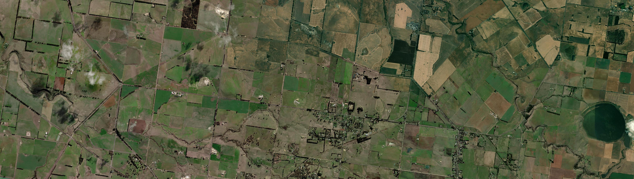 Aerial view of Allendale, VIC
