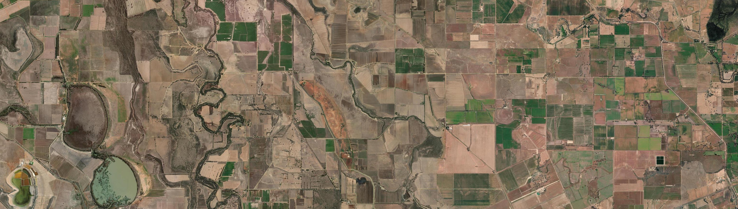 Aerial view of Westby, VIC