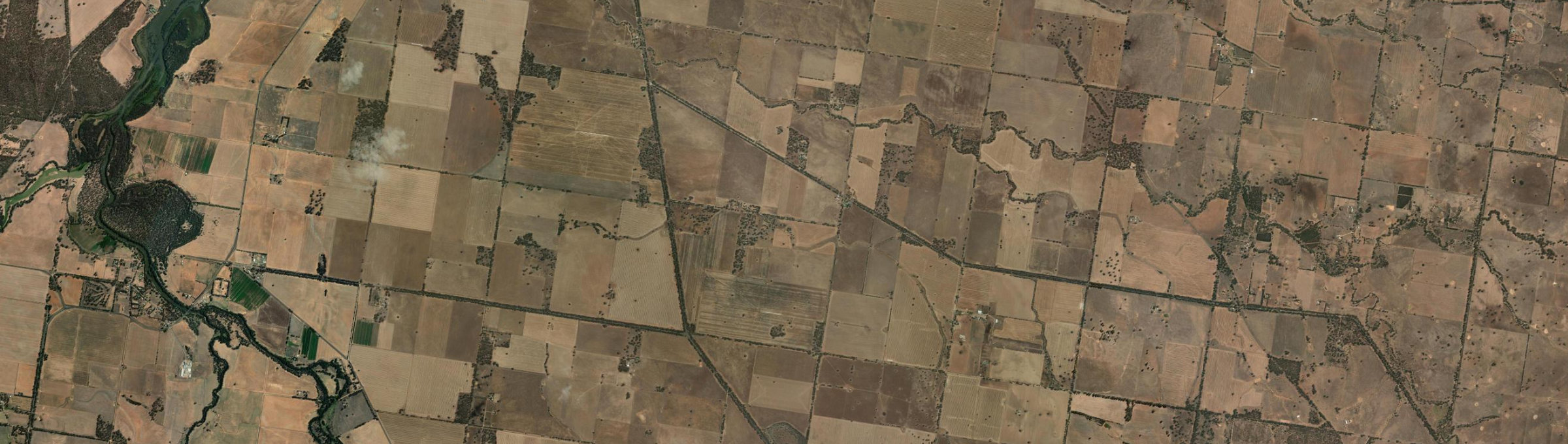 Aerial view of Eastville, VIC