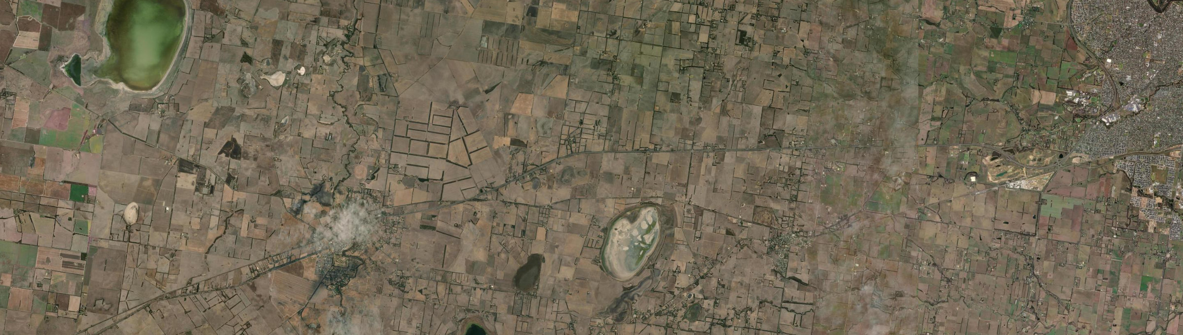 Aerial view of Buckley, VIC