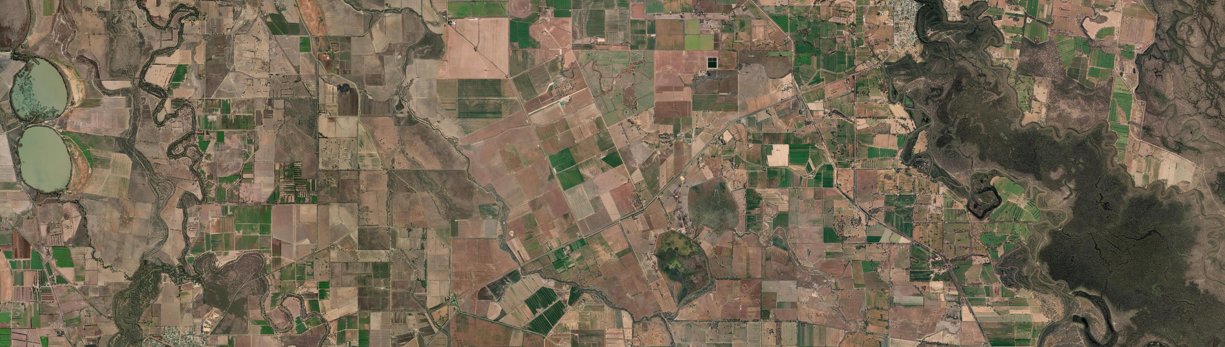 Aerial view of Teal Point, VIC