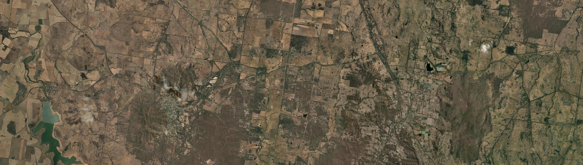 Aerial view of Walmer (Vic.), VIC