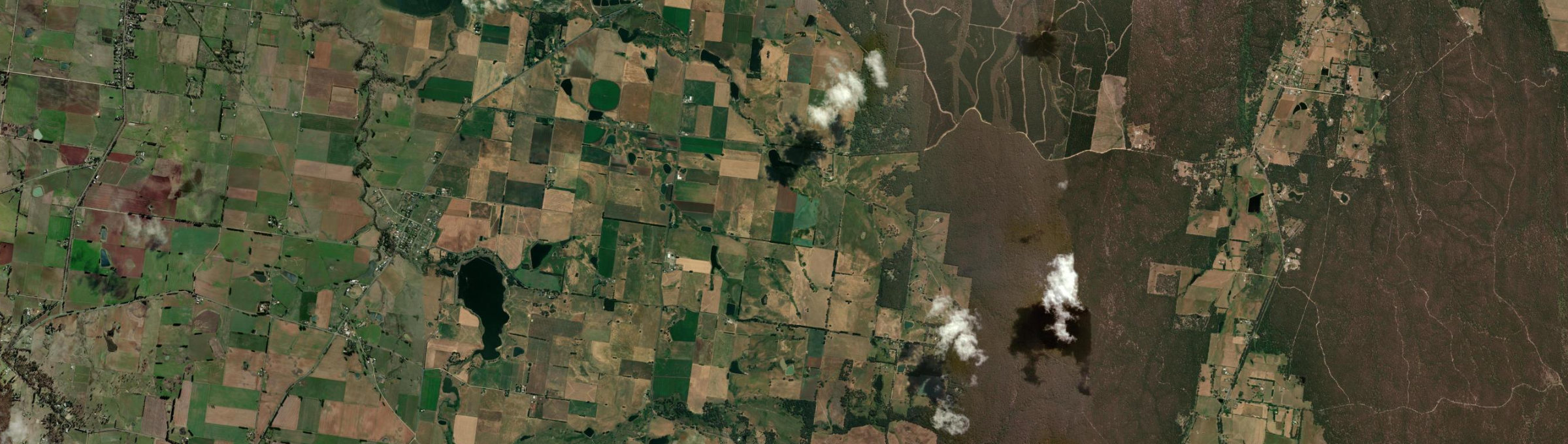 Aerial view of Mount Prospect, VIC