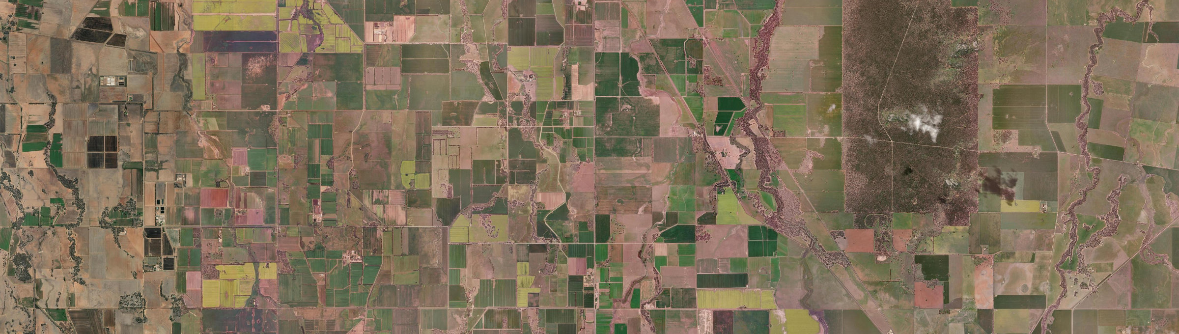 Aerial view of Mologa, VIC