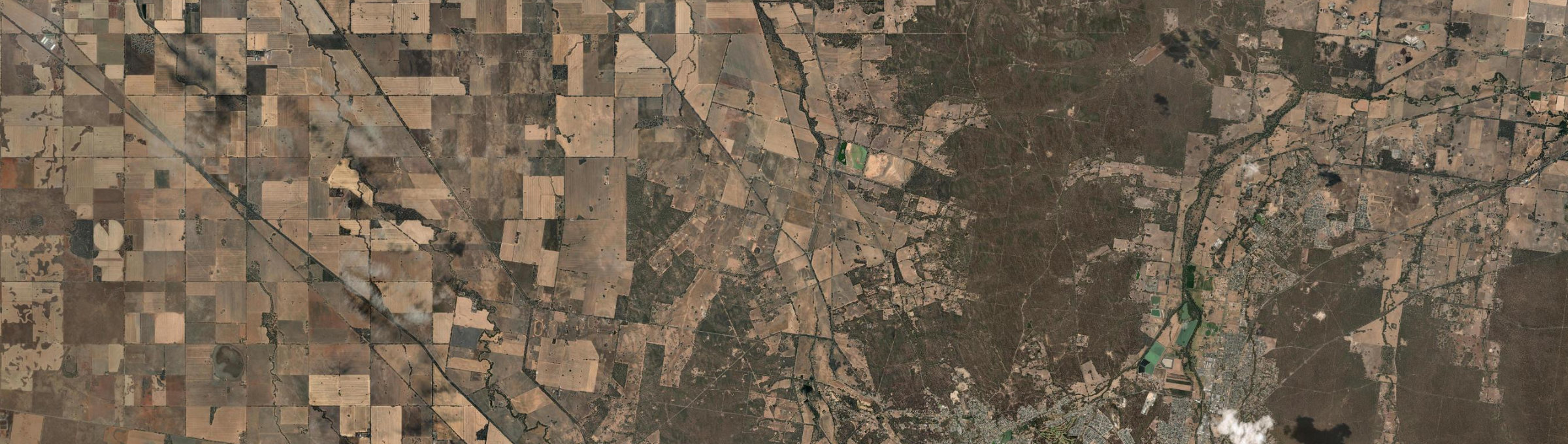 Aerial view of Woodvale (Vic.), VIC