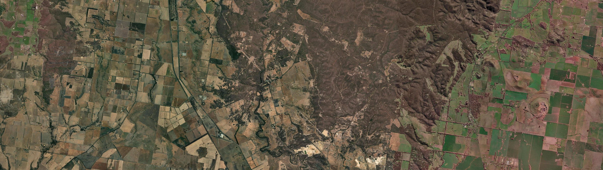 Aerial view of She Oaks, VIC