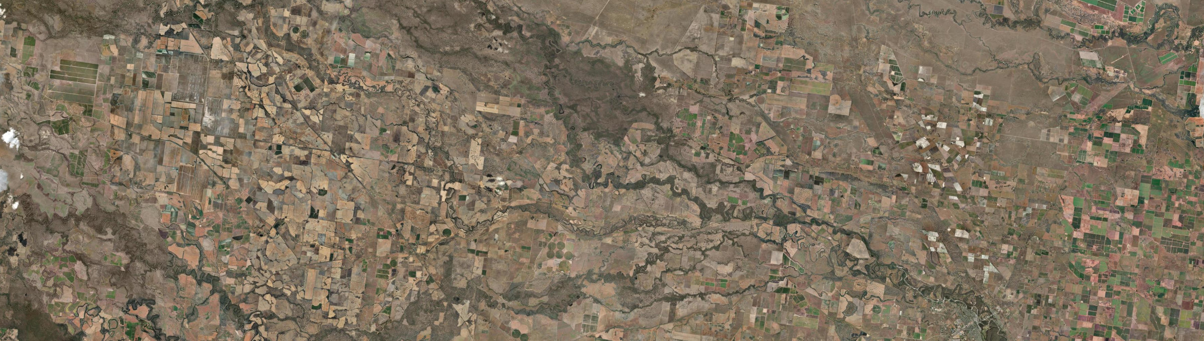 Aerial view of Calimo, NSW