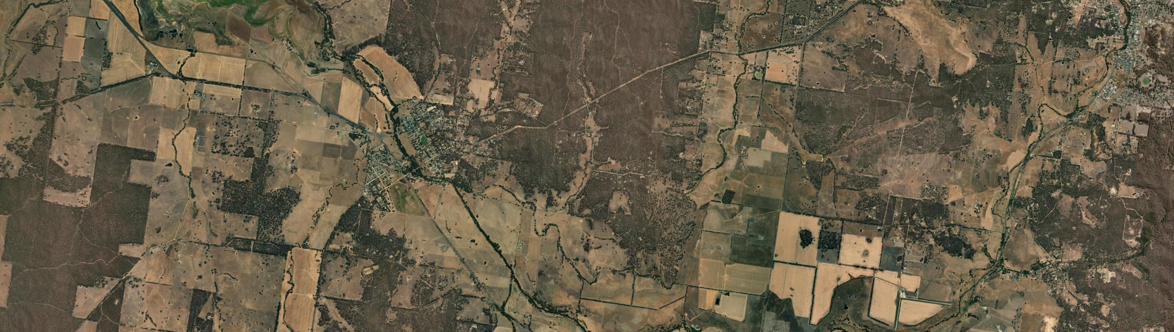 Aerial view of Green Gully (Vic.), VIC