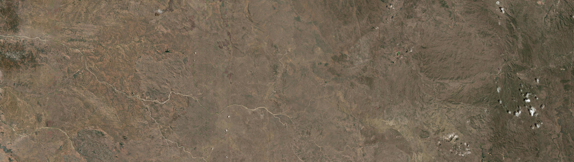 Aerial view of Almaden, QLD